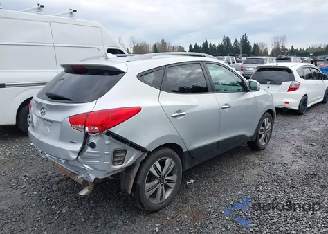 2014 Hyundai Tucson Limited z USA, uszkodzony, nr VIN KM8JUCAG4EU847458